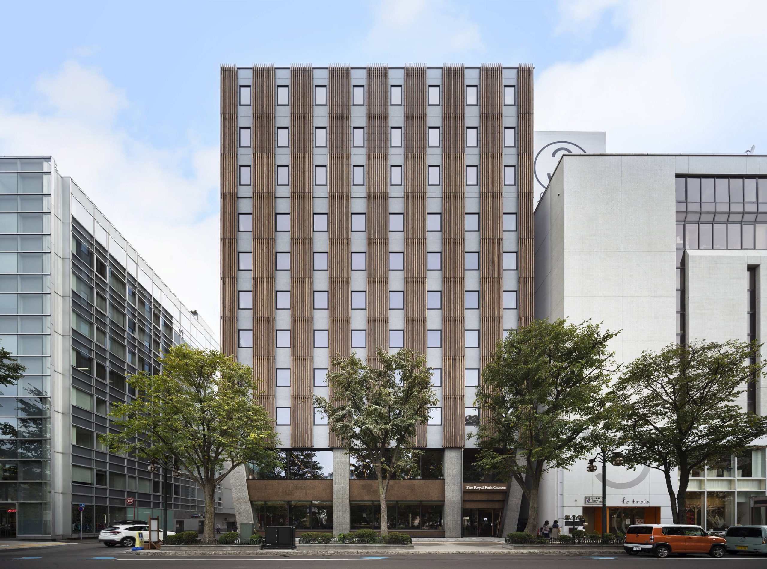 【CASESTUDY】ザ ロイヤルパーク キャンバス札幌大通公園 ／国内初の高層ハイブリッド木造ホテル
