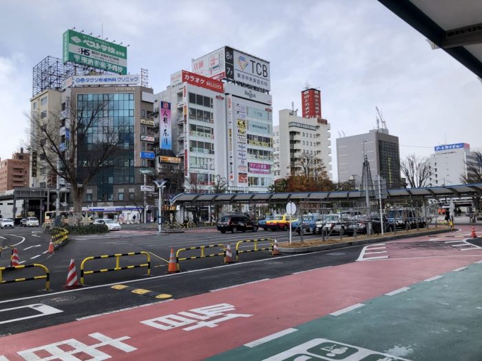 JR郡山駅前