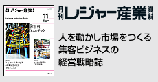 人を動かし市場をつくる集客ビジネスの経営戦略誌  「月刊レジャー産業資料」